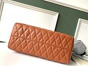 Givenchy Dou Bag Tote Bag In Leather Brown 40x30x13cm - 6