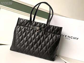 Givenchy Dou Bag Tote Bag In Leather Black 40x30x13cm