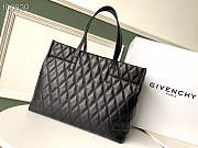 Givenchy Dou Bag Tote Bag In Leather Black 40x30x13cm - 3