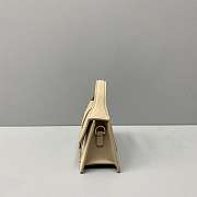 Jacquemus Small Le Bambino Velvet Beige 213BA06 18x6x7cm - 2