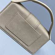 Jacquemus Small Le Bambino Velvet Beige 213BA06 18x6x7cm - 3