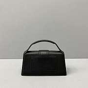 Jacquemus Small Le Bambino Leather Black 213BA06 18x6x7cm - 4