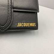 Jacquemus Small Le Bambino Leather Black 213BA06 18x6x7cm - 3