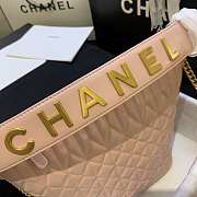 Chanel State Of The Art Hobo Bag Pink AS0845 21x24x14cm - 6