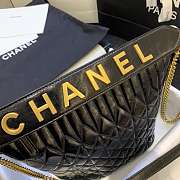 Chanel State Of The Art Hobo Bag Black AS0845 21x24x14cm - 3