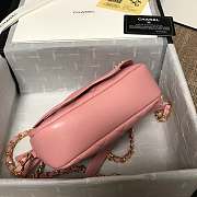 Chanel CC Timeless Camera Bag Pink AS1757 13x20x5cm - 2