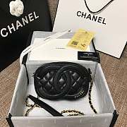 Chanel CC Timeless Camera Bag Black AS1757 13x20x5cm - 1