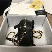 Chanel CC Timeless Camera Bag Black AS1757 13x20x5cm - 3