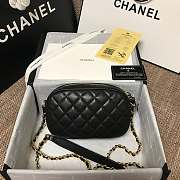 Chanel CC Timeless Camera Bag Black AS1757 13x20x5cm - 6