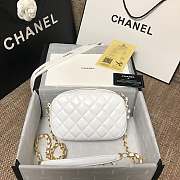 Chanel CC Timeless Camera Bag White AS1757 13x20x5cm - 2
