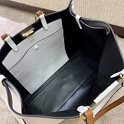 Fendi Peekaboo X-Tote Medium White 40x30x15cm - 6