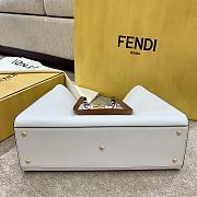 Fendi Peekaboo X-Tote Medium White 40x30x15cm - 5