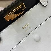 Fendi Peekaboo X-Tote Medium White 40x30x15cm - 4