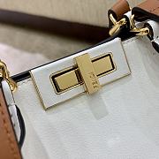 Fendi Peekaboo X-Tote Medium White 40x30x15cm - 2