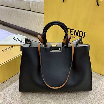 Fendi Peekaboo X-Tote Medium Black 40x30x15cm