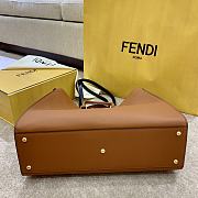 Fendi Peekaboo X-Tote Medium Tan 40x30x15cm - 5