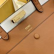 Fendi Peekaboo X-Tote Medium Tan 40x30x15cm - 4