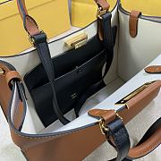 Fendi Peekaboo X-Tote Small Tan 35x26x13cm - 4