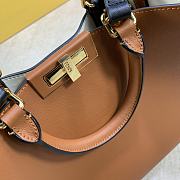 Fendi Peekaboo X-Tote Small Tan 35x26x13cm - 3