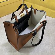 Fendi Peekaboo X-Tote Small Tan 35x26x13cm - 2