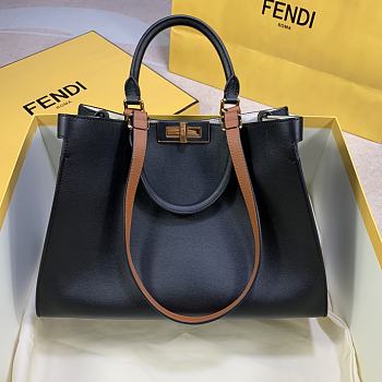 Fendi Peekaboo X-Tote Small Black 35x26x13cm