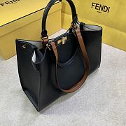 Fendi Peekaboo X-Tote Small Black 35x26x13cm - 4