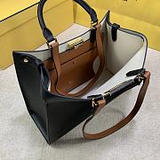 Fendi Peekaboo X-Tote Small Black 35x26x13cm - 3