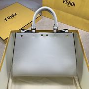 Fendi Peekaboo X-Tote Small White 35x26x13cm - 3