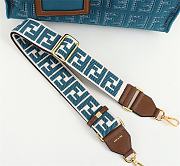 Fendi Spring Summer 2021 Tote Bag Monogram Blue 38x34x20cm - 4