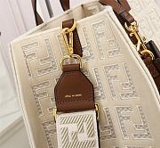Fendi Spring Summer 2021 Tote Bag Monogram White 38x34x20cm - 5