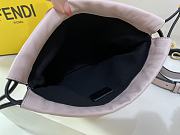 Fendi Pack Small Pouch Pink Nappa Leather 24x24x2cm - 4