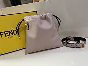 Fendi Pack Small Pouch Pink Nappa Leather 24x24x2cm - 3