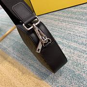 Fendi Camera Case Brown Fabric Bag 7M0286 22x15x4.5cm - 3