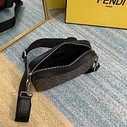 Fendi Camera Case Red Fabric Bag 7M0286 22x15x4.5cm - 6