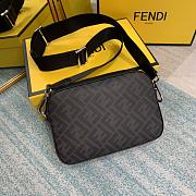 Fendi Camera Case Yellow Fabric Bag 7M0286 22x15x4.5cm - 6