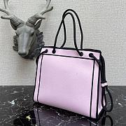 Fendi Medium Roma Tote Bag Pink 8BH380AEI1 - 5