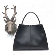 Fendi Large X-Lite Leather Black/Red 8BN304 42x32x12cm - 6