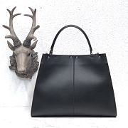 Fendi Large X-Lite Leather Black 8BN304 42x32x12cm - 3