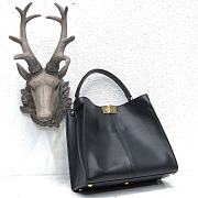 Fendi Medium X-Lite Leather Black 8BN310 30x25x14cm - 3