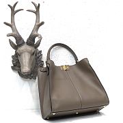 Fendi Medium X-Lite Leather Dark Gray 8BN310 30x25x14cm - 6