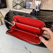 Louis Vuitton Zippy Wallet Christmas 2021 Red M80861 19x10cm - 6