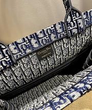 Dior Large Book Tote Black/Red Oblique M1286 41.5cm - 5