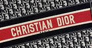 Dior Small Book Tote Black/Red Oblique M1296 36cm - 3
