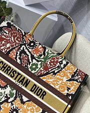 Dior Large Paisley Pattern Embroidery M1286 41.5x32cm - 2