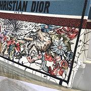 Dior Large Book Tote Latte Multicolor Dior Constellation Embroidery M1286 41.5x38x18cm - 4
