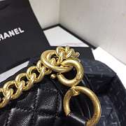 Chanel Original Lambskin Leather Boy Flap Bag Black 25cm - 4
