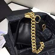 Chanel Small Original Lambskin Leather Boy Flap Bag Black 20cm - 5