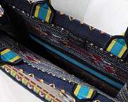 Dior Book Tote Design Embroidery 41cm - 5