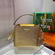 Prada Matinée Micro Saffiano Leather Bag 1BA286 21x16.5x9.5cm - 1