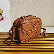 Prada Spectrum Shoulder Bag Brown 1BH141 13.5x21x8cm - 2